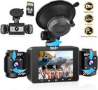 64GB HD Car four Lens Dash Cam Front/Rear/Inside Video Recorder Camera G-sensor