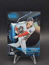Connelly Early 2026 Topps Chrome Black #97 Blue Refractor /150 Rookie Red Sox