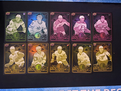 2024-25 UD Extended Series Oracles yellow, blue, green, pink --  Pick From List
