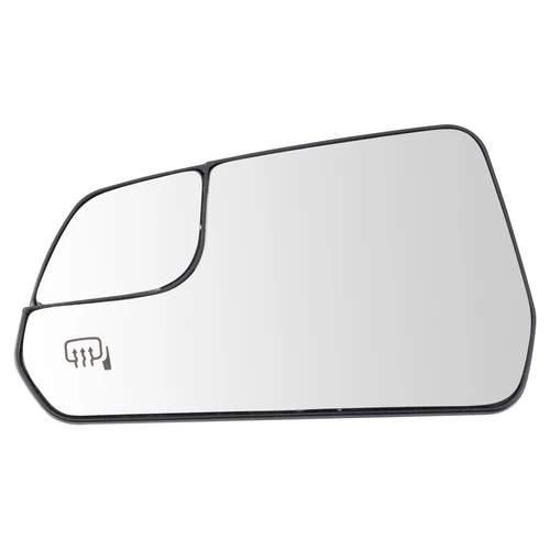 TRQ MGA19941 Side View Mirror Glass For Ford Mustang 2018-2021 Left FR3Z17K707T