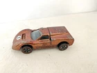 Vintage 1967 Mattel Hot Wheels Redline Brown Copper Ford J-Car