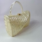 NEW! Cult Gaia Cassidy’s Top Handle Bag in Ivory