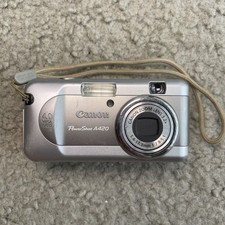 Canon PowerShot A470 7.1MP Digital Camera - Gray for sale online