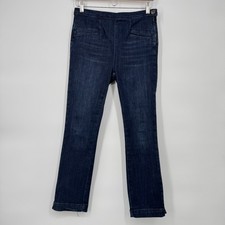 Pilcro Anthropologie Women's Size 27 High Rise Denim Jeans Leggings Side Closure