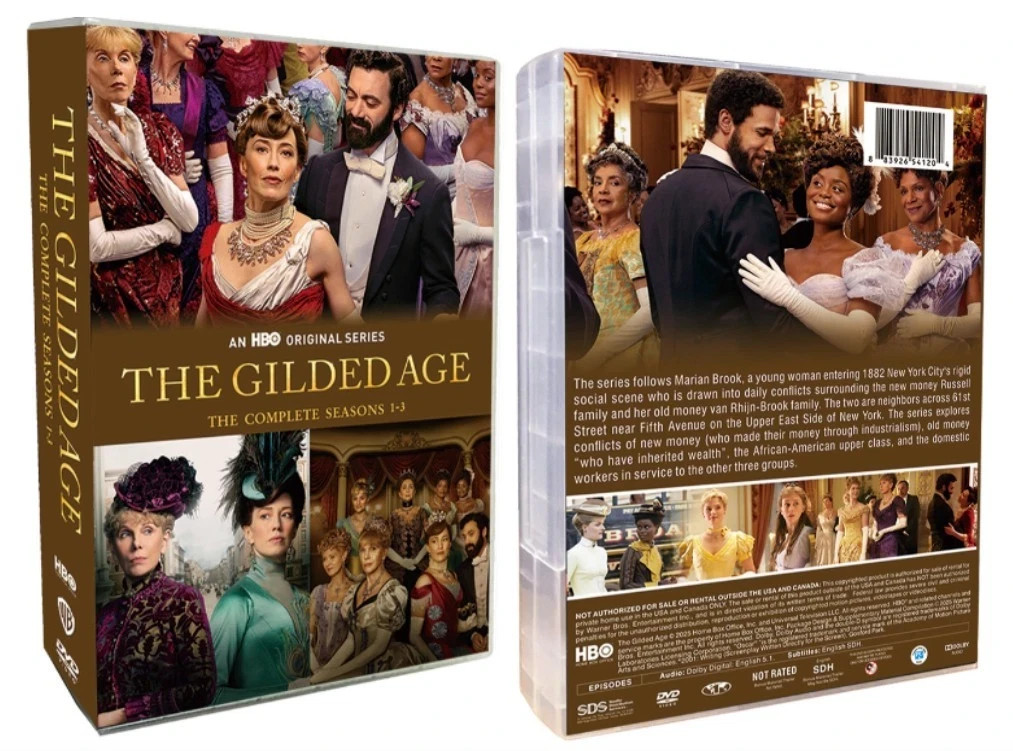 Brand new Saeled-The Gilded Age: The Complete Seasons 1-3 (DVD, 9-Disc, ).