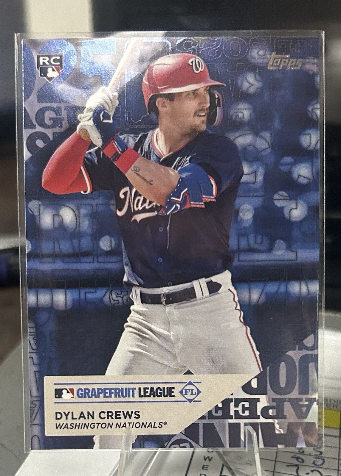 2025 Topps Series 1 - Training Grounds Dylan Crews #TG-20 (RC)