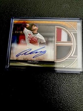 2025 Topps Museum Collection Signature Swatches Dual Pablo Lopez - Auto - /10 🔥