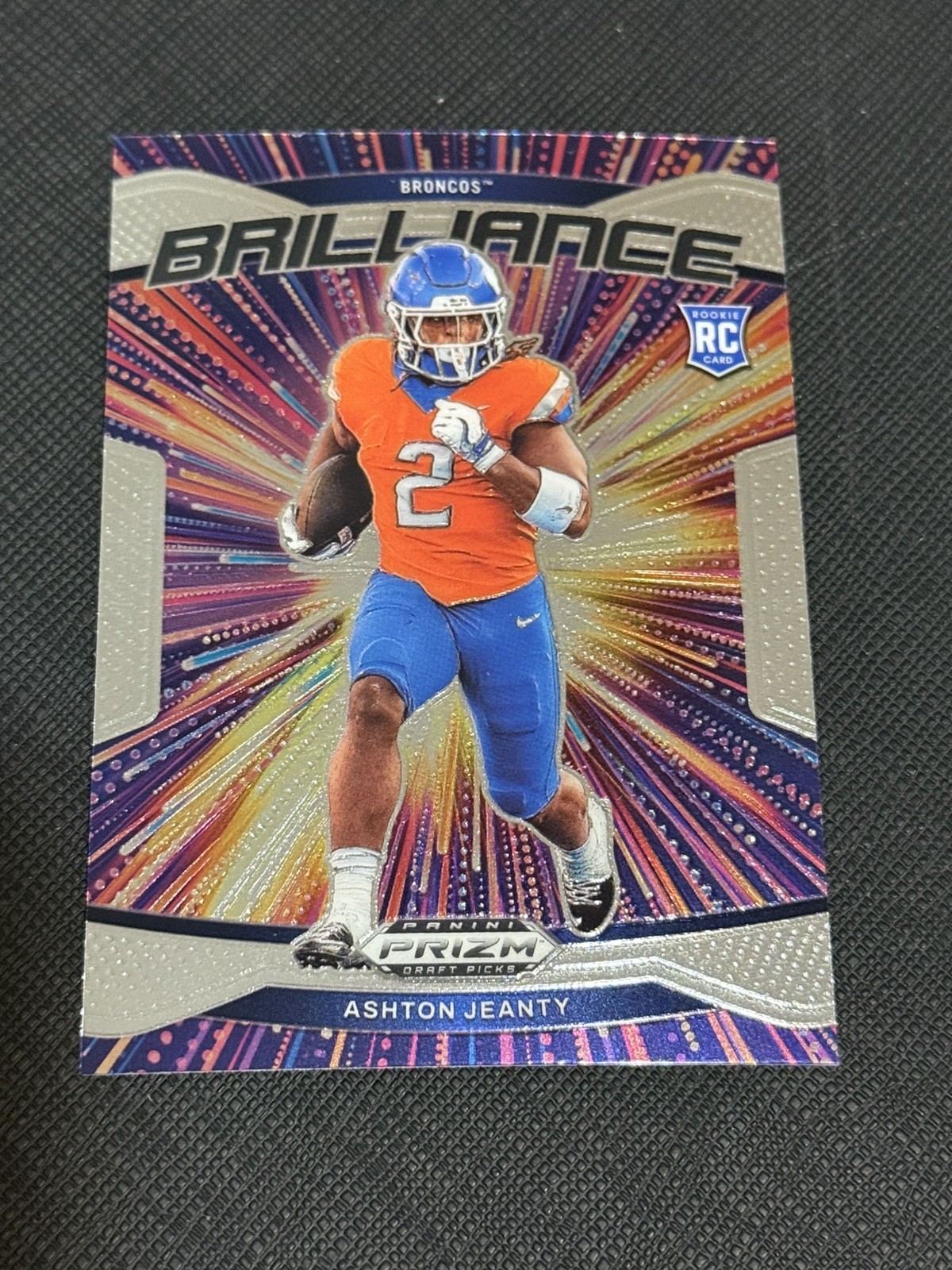 2025 Panini Prizm Draft Picks #2 Ashton Jeanty Brilliance RC