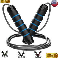 Corda Salto Palestra Esercizio Aerobico Boxe Salto Cuscinetto Regolabile Velocità Fitness