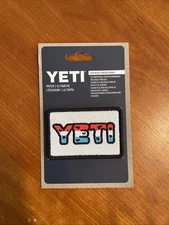 YETI ICE Collector Patch  Camino Bag Cooler Accessory Red White Blue 💣Bomb Pop