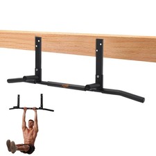 Joist Mount Pull Up Bar, Chin Up Bar Ceiling Mount, Heavy Duty, Workout for H...