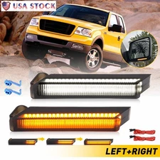 LED Under Side Mirror Sequential Signal Lights For F150 2004-2014/Raptor 2010-14