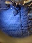 Ameythst Dangle & Sterling 20" Necklace Vintage Y Drop Amythst — photo 5