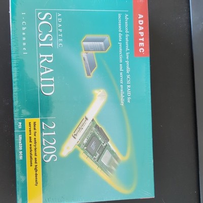 Adaptec SCSI RAID 2120S Ultra320 SCSI PCI Low Profile 1-Port RAID 0/1