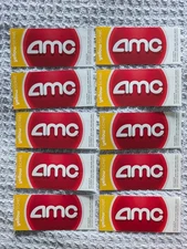 10 AMC Yellow Movie Tickets