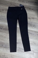 Tommy Hilfiger Slim Straight Leg Black Ackle Pants Legging NWT Size 4