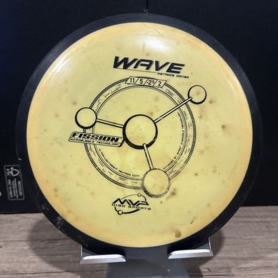 Mvp Discs Wave, Yellow, Used, Inked, 168g