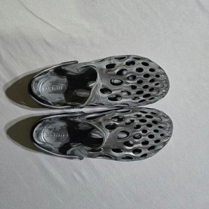 Merrell Hydro Moc Women Size 8 Black Marble Slip On Water Shoes J002512