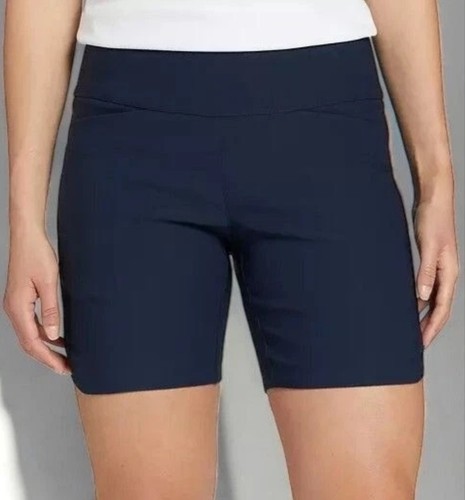 Walter Lady Hagen Womens Sculpt 7" Navy Golf Shorts, NEW, $65 Retail - Picture 3 of 4