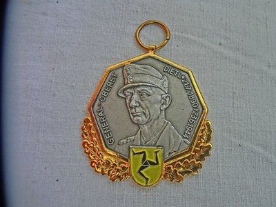 Medaille Marschmedaille 70er J. - Gebirgsjäger General Oberst Dietl - 1890-1944