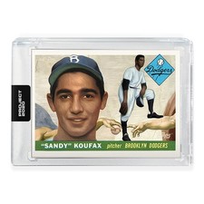 Topps PROJECT 2020 Karte 374 - 1955 Sandy Koufax Von Don C