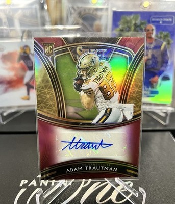 2020 Panini Select - Select Signatures Adam Trautman #SS-ATR Red Prizm /50 (RC)