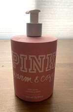 NEW Victoria's Secret PINK Warm Cozy Body Lotion Pump 16.9 fl oz RARE