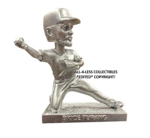 2025 BREWERS BRICE TURANG SGA BOBBLEHEAD "PLATINUM GLOVE" SIGNED VARIANT PRESALE