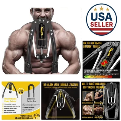 FLYBIRD Chest & Arm Twister & Core Trainer, Hydraulic Power CoreFlex Twister ...