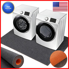 Amzwkt Tapis de Machine à Laver Sous 10Mm Épaisseur 63X40 Pouces Extra Large Imperméable