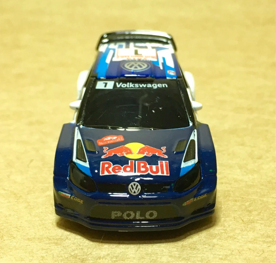Majorette Volkswagen Polo R WRC - Rojo - Bul no.1 Blanco 1/57 (3") sin equipamiento Foto 3 de 4