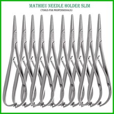 Slim Narrow Tip Mathieu Ligature Elastic Placing Plier 5.5" Ortho Plier German G