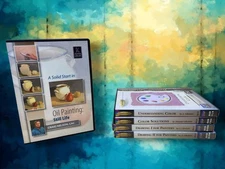 Illuminations & Creative Catalyst Oil Painting Concepts Lot of Five DVDs