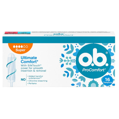 OB ProComfort Super Tampons, 16 Stück