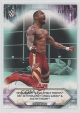 2021 Topps WWE Raw Aqua 170/299 Kevin Owens The Street Profits #44 0eo6