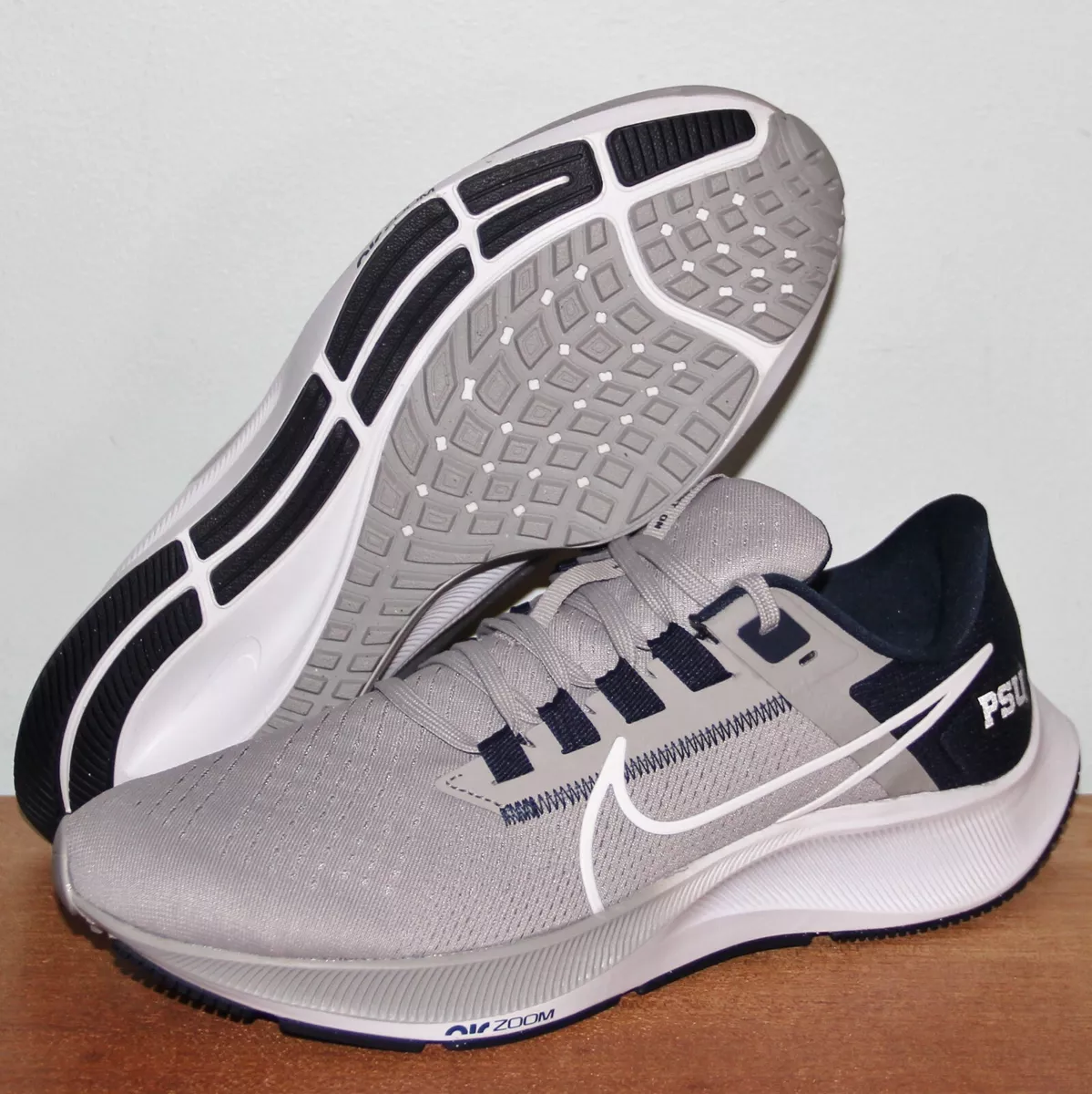 Nike Air Zoom Pegasus 38 Penn State Mens 6.5 7 8 DJ0847 001 PSU Nittany Lions