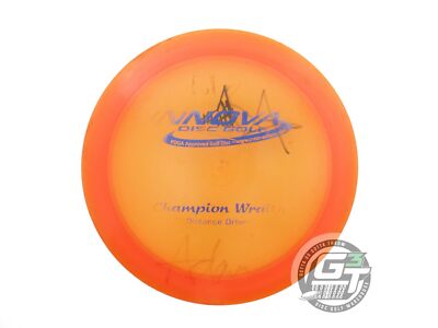 USED Innova Champion Wraith 170g Orange Blue Foil PFN Distance Driver Golf Disc