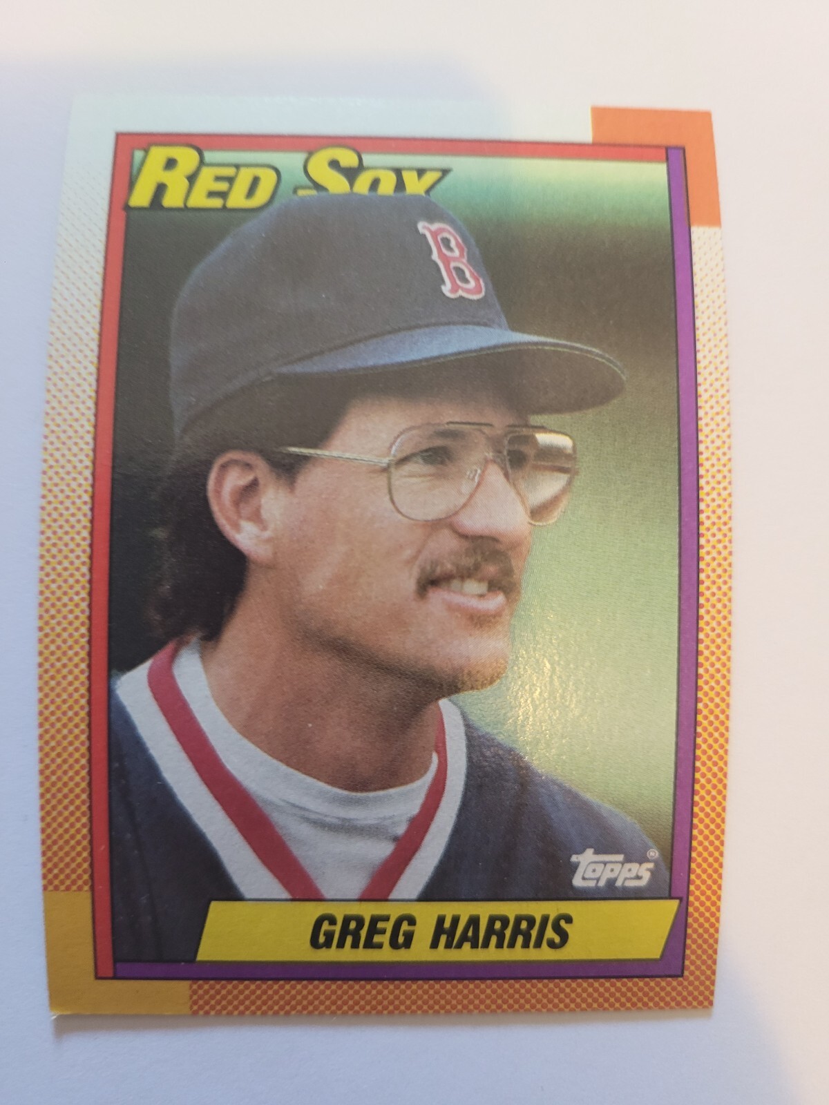 1990 TOPPS GREG HARRIS #529 NM