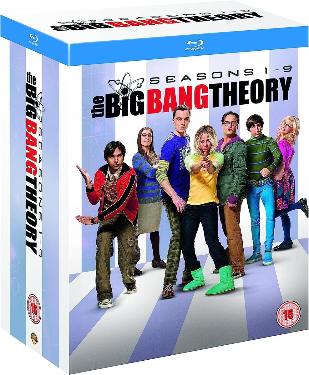 BIG BANG THEORY COMPLETE SERIES COLLECTION 1 2 3 4 5 6 7 8 9 Blu
