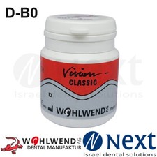 Dental lab ceramic porcelain Vision classic Wohlwend DENTIN D-B0 20gr