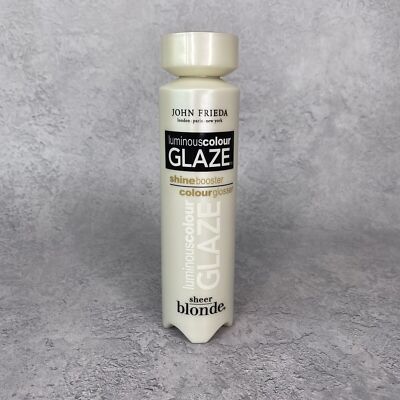 John Frieda Luminous Color Gloss Glaze Sheer Blonde - Honey To Caramel - 190ml