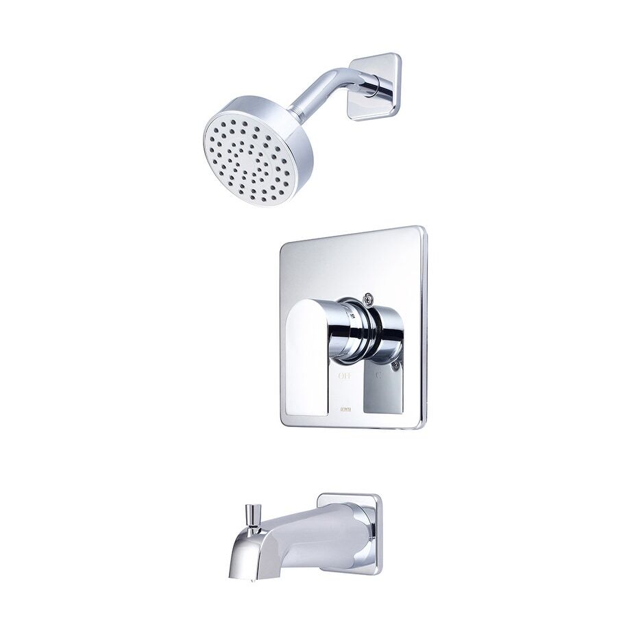 Olympia i4 Single Handle Tub Shower Trim Set in Polished Chrome