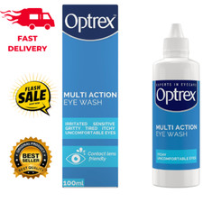 Image of Optrex Multi Action Eye Wash, Irritated, Tired, Uncomfortable Eyes, 100ml