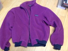 Women's Patagonia Fleece Jacket, 9/10 - Made in USA!