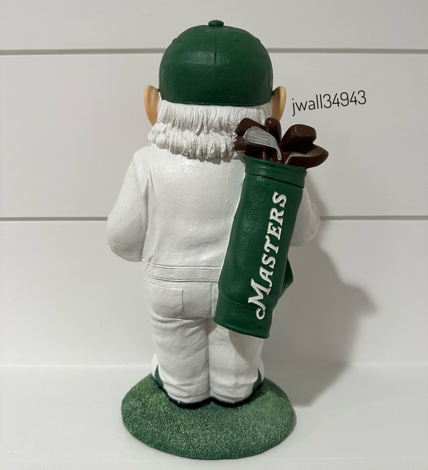 NEW 2018 Masters Garden Gnome Caddie Caddy Authentic Augusta National