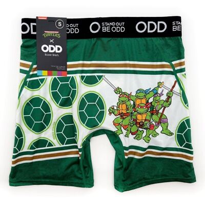 Odd Sox Teenage Mutant Ninja Turtles Boxer Briefs Underwear TMNT Mens Size Small