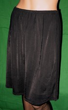 großer SEXY GLANZ 50/60er Perlon/Nylon-Unterrock/Halbunterkleid- Gr. 54 *NEU(922