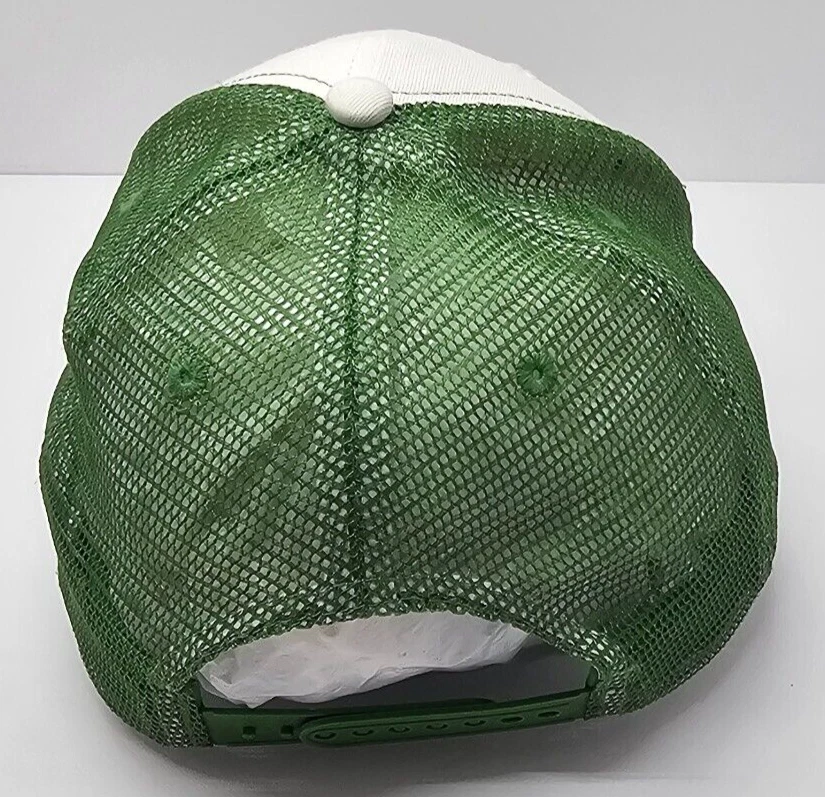 Gorra vintage John Deere Snapback blanca y John Deere verde Foto 4 de 4