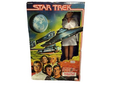 MEGO CORP 5 FACE STAR TREK LILA 12 1/2'' ACTIONFIGUR, IN WINDOW BOX NR.91210/4
