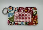Vera Bradley Zip Id Case English Garden with Key Ring 5.0"x3.0" — photo 1